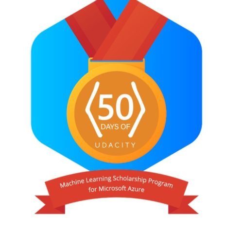 Azure ML Scholarship badge